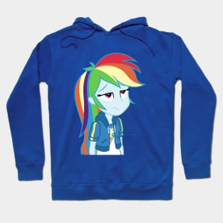 Annoyed Rainbow Dash Hoodie